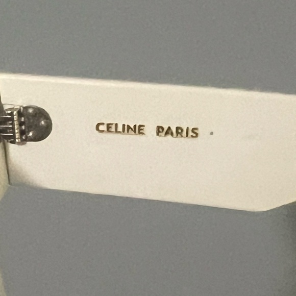 Celine white sunglasses - Picture 4 of 6